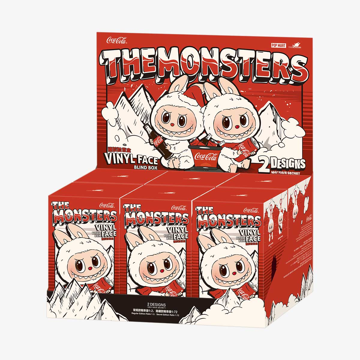 THE MONSTERS COCA-COLA SERIES-Vinyl Face Blind Box